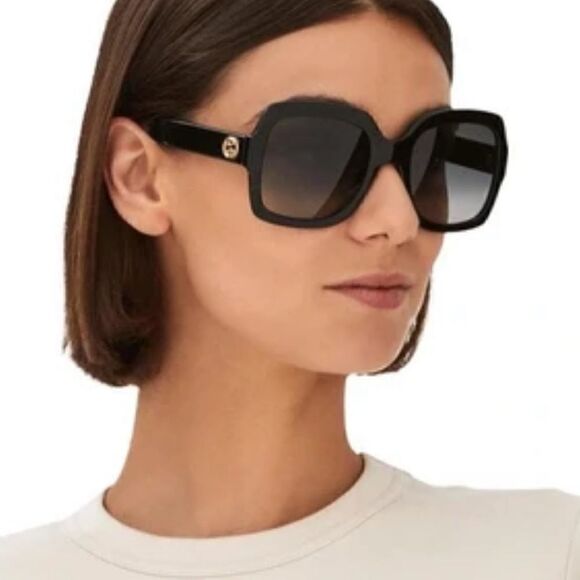 BRAND NEW GUCCI GG0036SN 001 Black/Grey Women Sunglasses main image 10